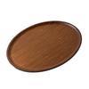 Japanese Style Acacia Wood Round Serving Tray