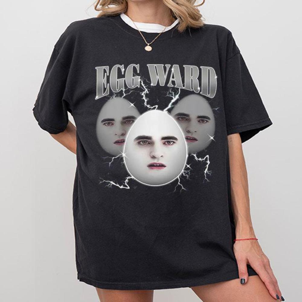 Eggward Meme Unhinged Meme Gen T Shirt Graphic Short Sleeve Shirt Unisex Unisex Women AllSeason Unisexs TShirt S