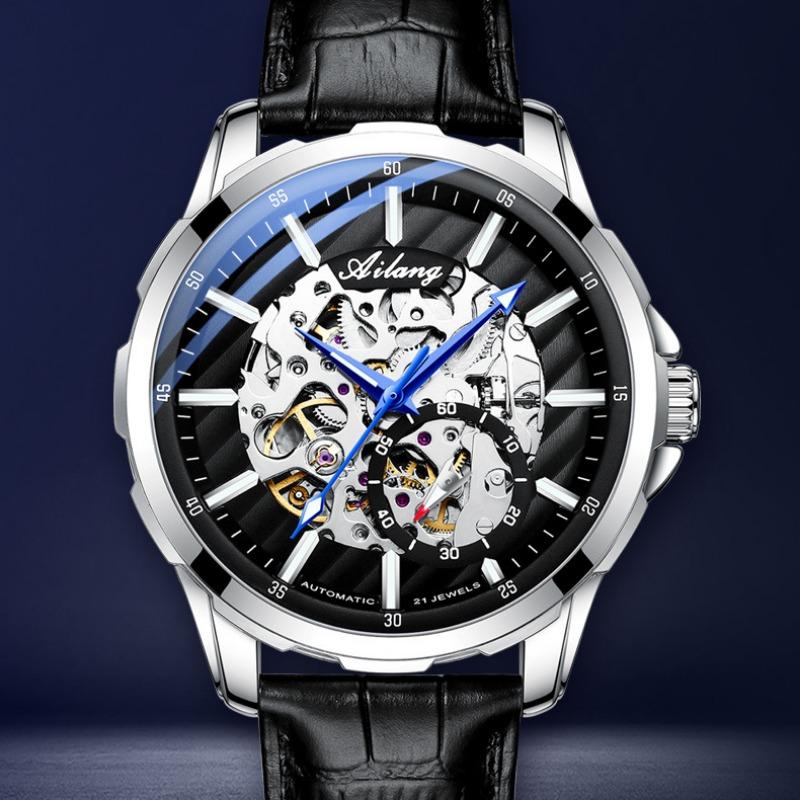AILANG New Swiss Watches Men's Mechanical Watches Automatic Tourbillon Trend Men's Watches