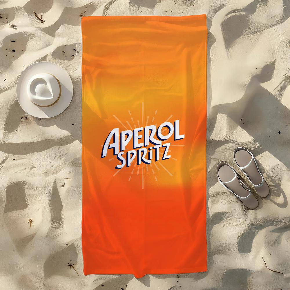 Fashion Drink A-AperolS S-Spritz Towel For Swim Yoga Gym Quick Drying Soft and Skin-friendly Beach Towels All-Season