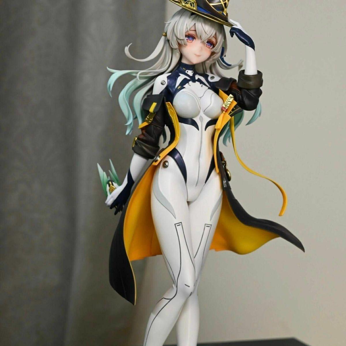 Ryusei Anime Character Driving Suit GK Statue Desk Display Collectible