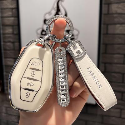 Tillägnad Chery Car Key Cover Jietu Key Case Key Cover