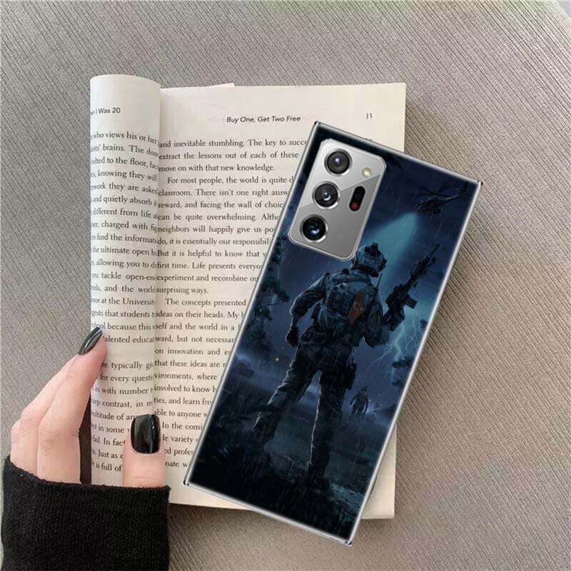 Power Army Soldier Phone Case for Samsung A17 A37 A57 A54 A14 A24 A34 A07 A04S A02S A12 A22 A32 A52S A16 A26 A36 A56 A72 Galaxy
