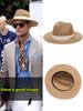Wide Brim 63cm XL Sun Hat  for Men Women Casual  Large Panama Jazz Straw Hat Beach Wedding Khaki Plus Big Size Cap 60cm Custom
