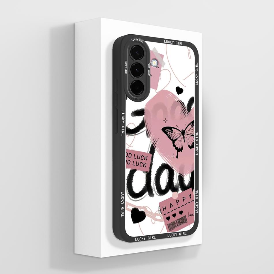 For Samsung Galaxy A37 A57 Phone Case Minimalist Style Camera Protection Back Cover Soft Liquid Silicone Anti Drop Bumper Funda