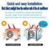 1 Outdoor Air Conditioner Dust Cover with Rain Guard and Sunshade, Double-Layer Design, Energy-Saving and Breathable