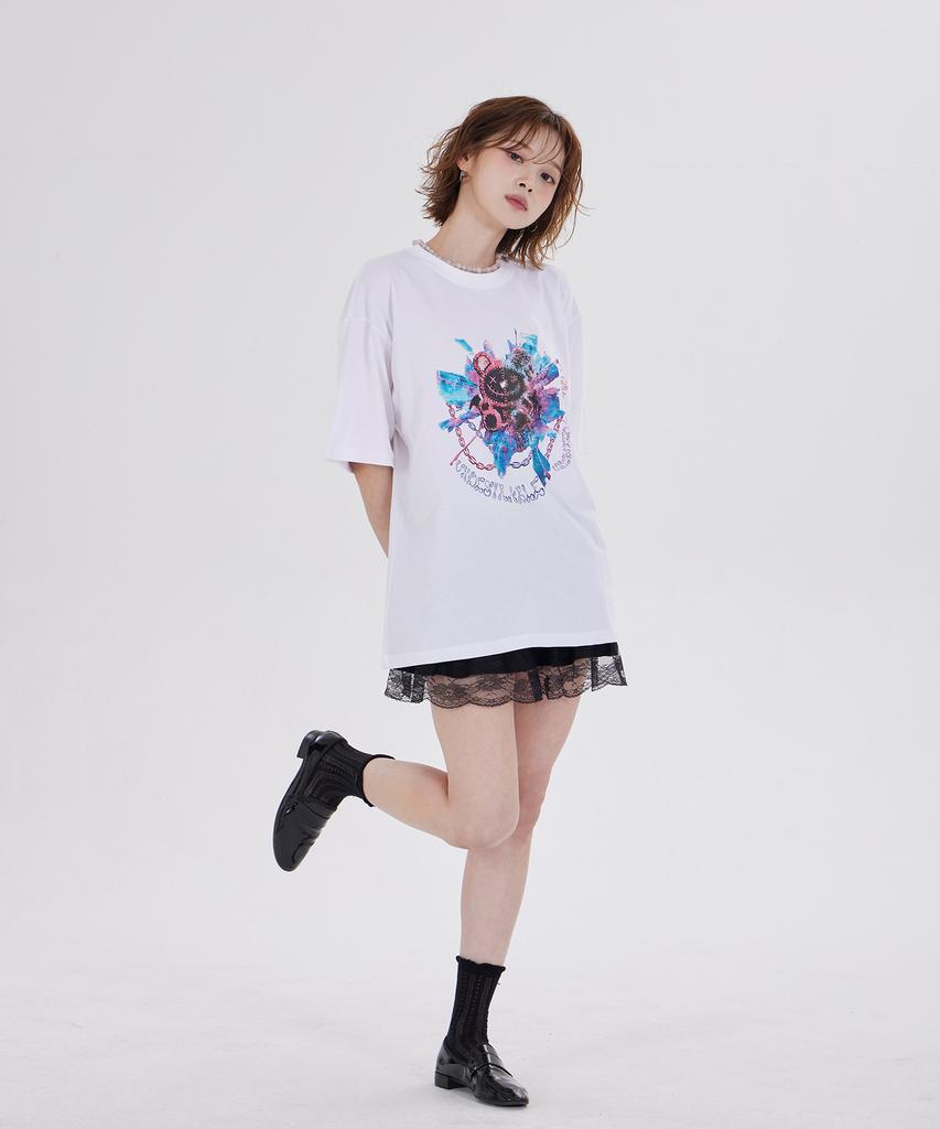 DYSFUNCT Unwanted Bears T-Shirt(White)