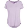 Build Your Brand Womens/Ladies Slub Long T-Shirt