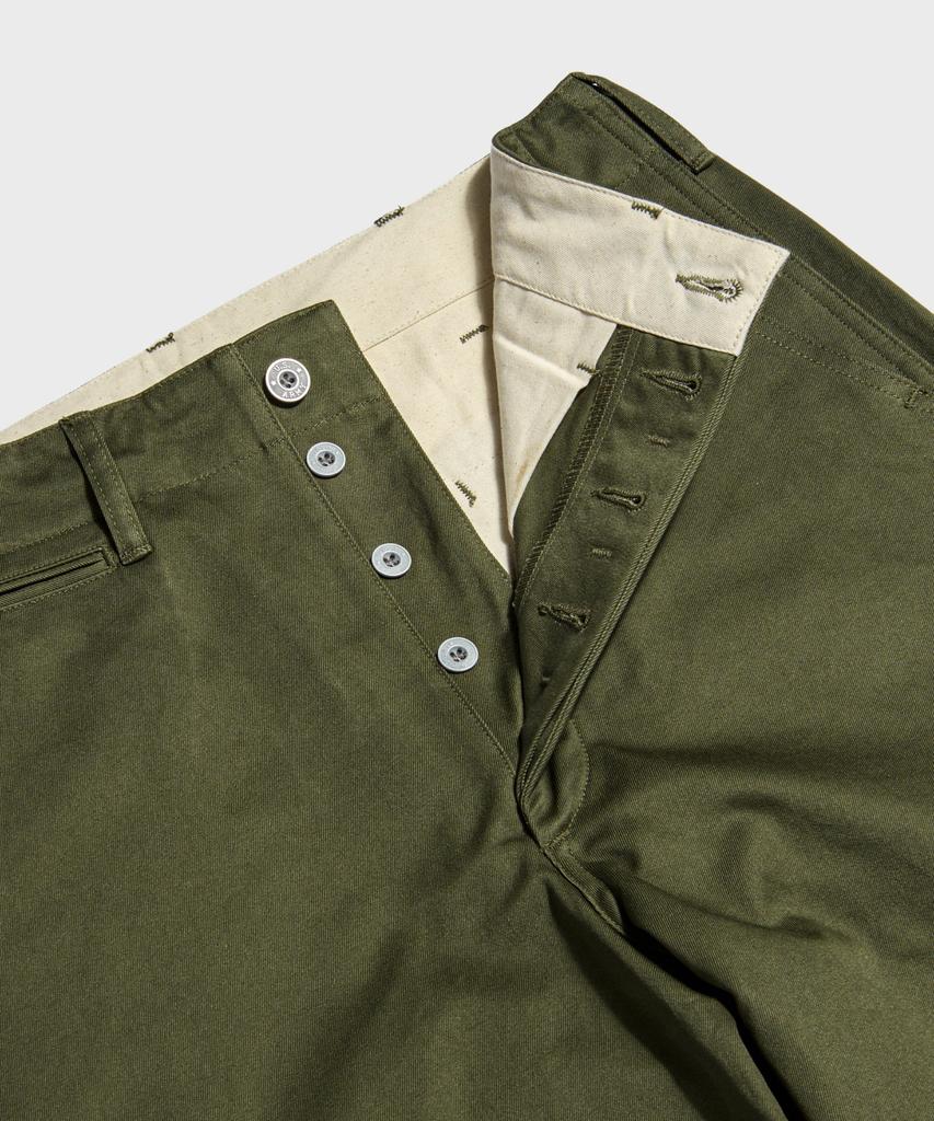 Beulonseun 1942 Us Army Chino Trousers Olive (Korea Edition)