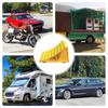 Car Wheel Tire Chock Stop Block Anti-slip Plastic Base Tire Support Pad Portable Tire Support Chock For Secure Car Trailer Park