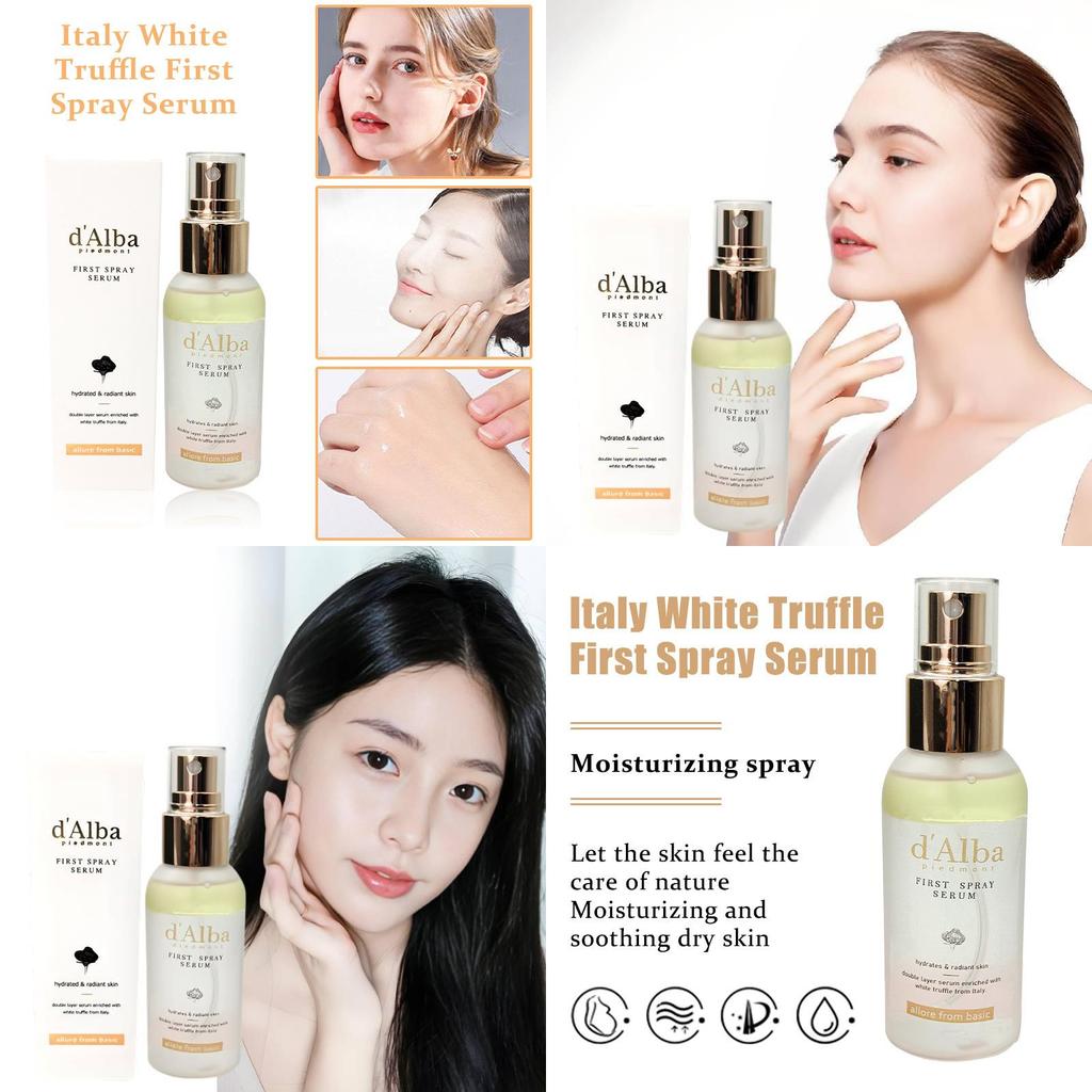 Rejuvenating Italian White Truffle Essence Mist For Hydration And Radiance 100ml