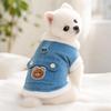 Windproof Dog Hiking Jacket Winter Dog Vest Coat Fashion Dog Bodysuit  for Small Medium Dog