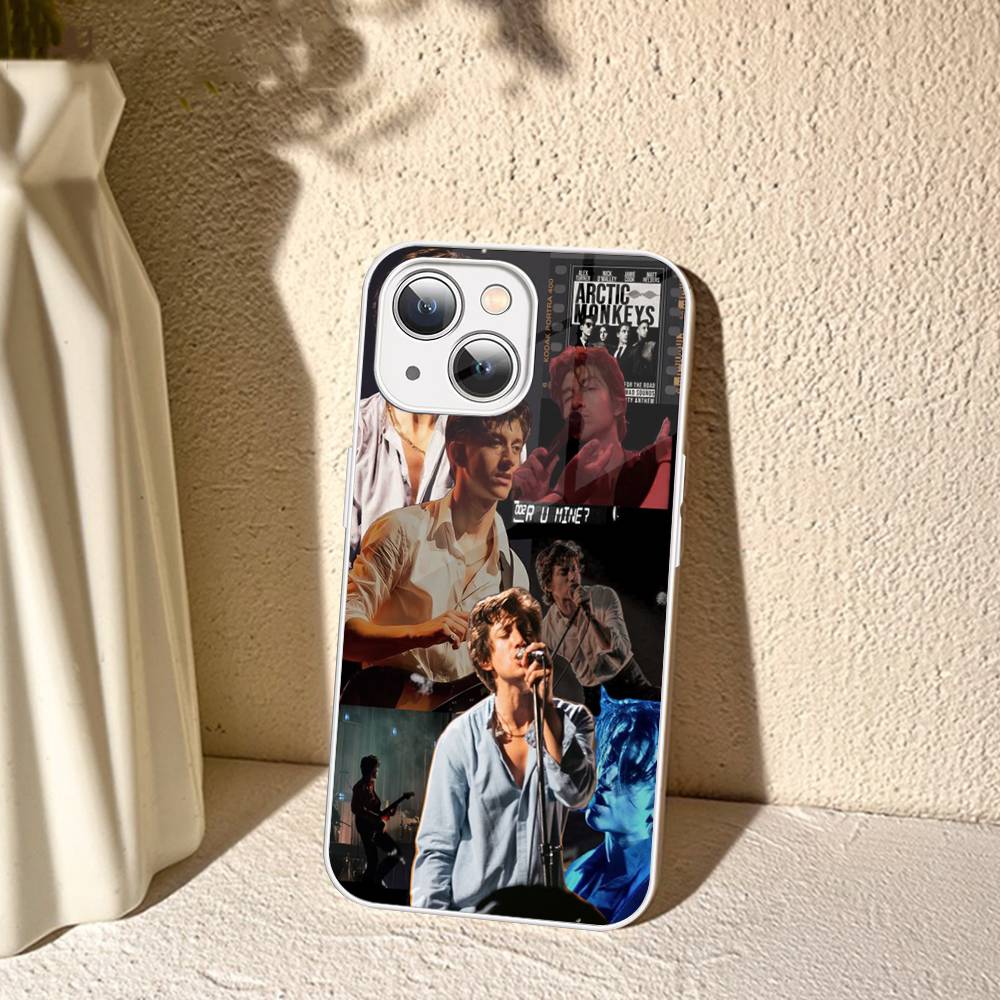 Hot A-Arctic M-Monkeys Band Tempered Glass For Iphone 14 13 12 11 Pro Mini XS MAX 14Plus X XS XR Cover