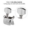 6Pcs/Set Guitar String Tuning Pegs Tuner Semi-closed Tuner Machine Heads for Electric Guitar Folk Acoustic Guitar Tuning Pegs