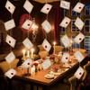 20pcs Floating Magic Wizard Acceptance Letter Banner Hanging Garland for Halloween Party Decoration Christmas Tree Ornaments