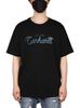 Carhartt Short Sleeve Size Usa004 Men's T-Shirt, XL, Black, [Used]