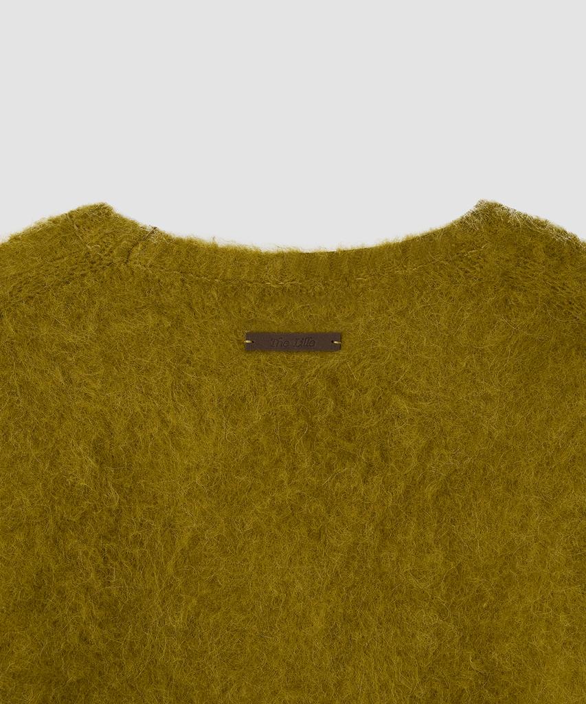 Deolil Lilly Brushed Knit Sweater_Olive