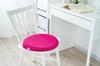 EXGEL Kaji Cushion Maru Punifit Rose Gel Cushion Made in Japan Chair Dining Sofa Cushion Zabuton Work from Home / PUN22-RO