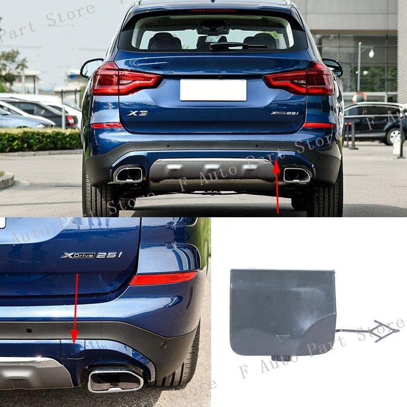 For BMW X3 G01 XDrive SDrive 25i 28i 30d 35d 35i XLine 2018- Front Rear Bumper Tow Hook Cover Cap Trailer Hauling Eye Lid
