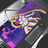 Mouse Pad Xl Lockedge Large Gaming Accessories Computer Gamer Keyboard Rug Mouse Mat Desk Ssailor Mmoon Girl Mousepad For Gift