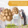 Světle hnědé 50 ks 12palcové opálené neutrální latexové balónky na miminko, odhalení pohlaví, promoci, svatbu, narozeninovou oslavu, dekorace