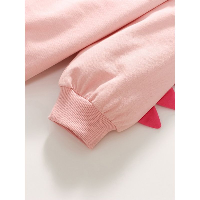 and Winter Girls' Sweatshirts, Spring and Autumn Clothing, 2025 New Style, Stylish Pure Cotton Baby Girls' Children's Clothing, Long-Sleeved Tops