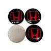 56/60/65mm Car Wheel Center Hub Sticker for Honda Mugen Accord HRV Fit Jazz City Civic Inspire CRV Odyssey Jade Accessories