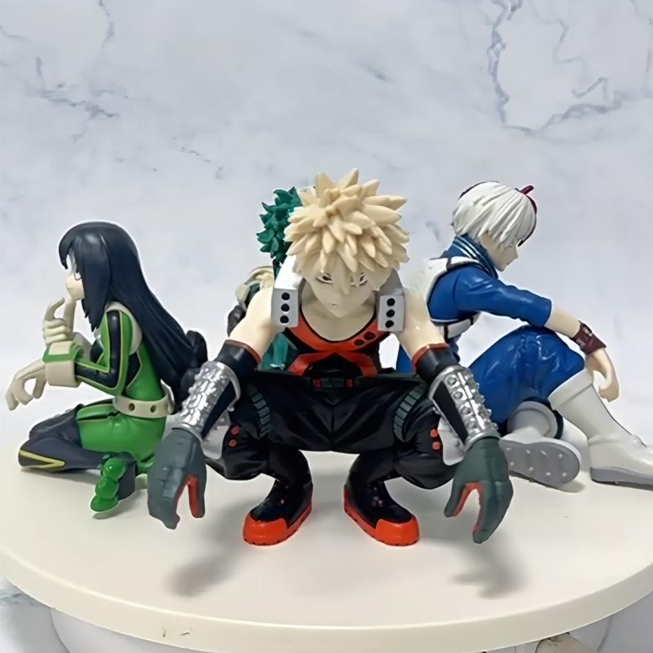5PCS NEW Bandai BANPRESTO My Hero Academia 7TH In Stock SEASON FIGURE Katsuki Bakugo Figure Anime Collect Model Boxed Toys Gifts