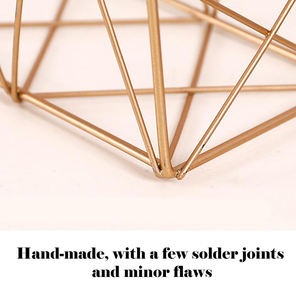 Modern Metal Wrought Iron Wall Shelf Home Bedroom Study Wall