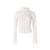 Sunscreen Clothes Pilates Yoga Clothes Jacket Slim Stand-up Collar Zipper Fitness Clothes Running Quick-drying Breathable Sports Top