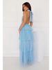 European & American Halter Backless Mesh Skirt Dress - Women's Fashion 2026.