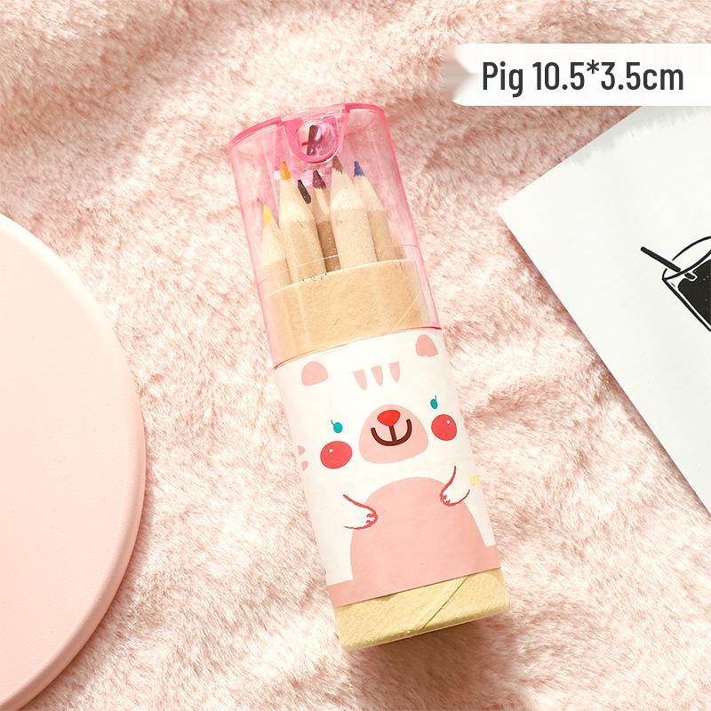 

Мини-набор карандашей из 12 цветов для детей - Милый, маленький и идеально подходит для раскрашивания и рисования HB