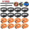 1-5PCS Rubber Tension Strap Cargo Belt Travel Compact Ties Fixed Cargo Tie Lashing Outdoor Camping Down Luggage Buckle Strap