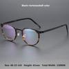 Dänisches Design Optische Brillenbügel Herren 9704 Luxusmarke Reines Titan Brillenbügel Damen Korrektionsbrille Lesebrille