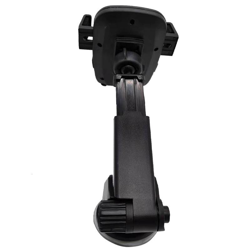 

Новый телескопический держатель для мобильного телефона с автоматической фиксацией для навигации в автомобиле, с зажимом для карт, универсальный для мотоцикла чёрный