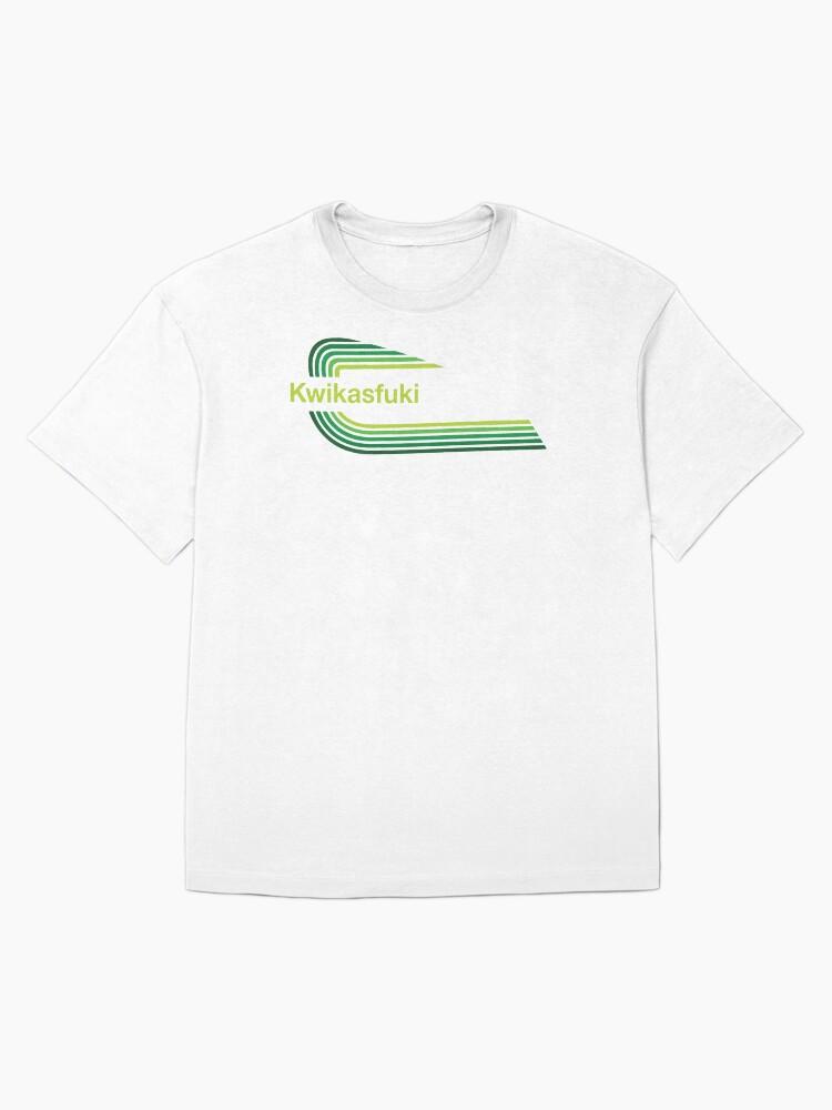 Cross Road Kwikasfuki - Seventies Green Oversized Unisex T-Shirt