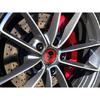 4 Stück Totenkopf Auto Radkappenaufkleber personalisierter Autoaufkleber Dekoration 56MM Aluminium Autoreifen Autoaufkleber