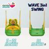 Swing for Kids - 3-in-1 Adjustable Baby Swing Toy for Indoor and Outdoor - for Boys and Girls of Age 1 Yr+