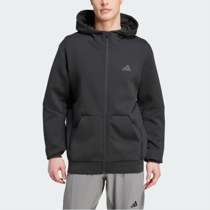 Adidas Training Hooded Jacket Men Jacket Black IY1131