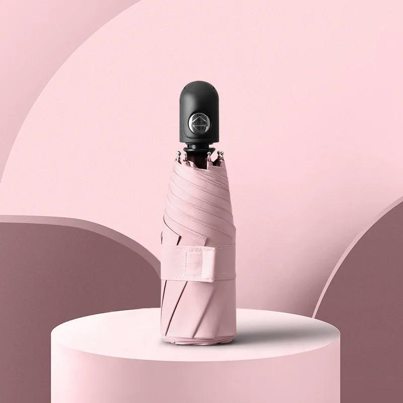 Automatic Compact Umbrella Auto Open Close Windproof for Travel Outdoor Rain and Sun Protection UPF 50 Plus Portable Parasol