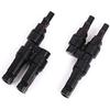 Xrten 1 Paire MC4 Y Panneau Solaire Connecteurs, Connecteurs De Cble Splitter Coupler Outil Combinateur