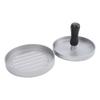 Hamburger Patty Maker Aluminum Alloy Round Burger Press Patty Mould with Detachable Handle for Kitchen Tool