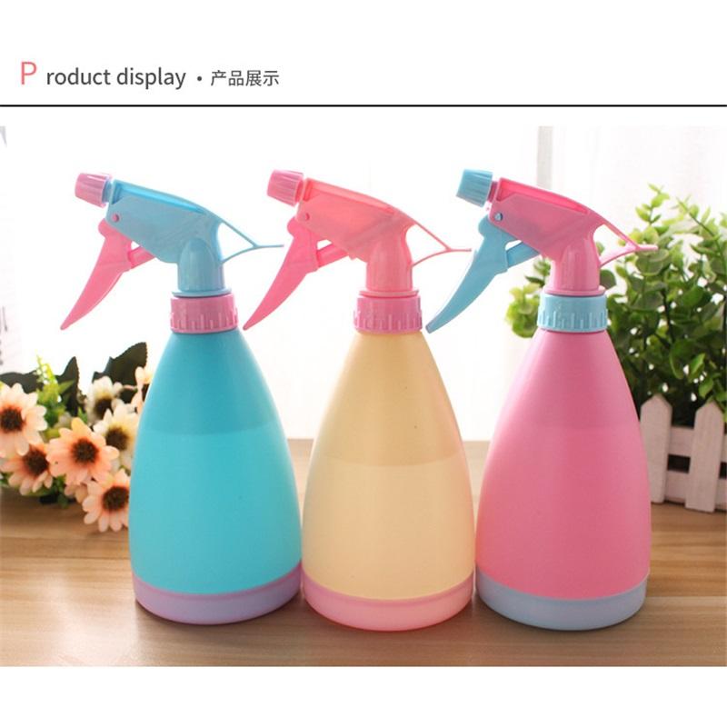 Candy Color Hand Pressure Plastic Watering Spray Kettle, Mini Sprinkler for Flower Plant Watering
