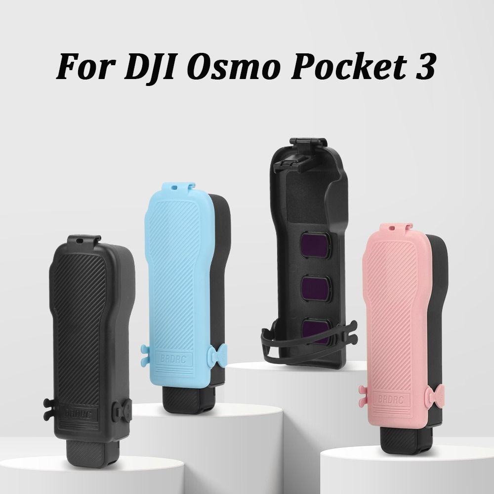 With Tie Strap Protective Lid Lens Filters Storage for DJI Osmo Pocket 3 Action Camera Accessories