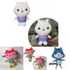 Charming Gabby Dollhouse Plush Toy Mercat Cartoon Stuffed Animal Mermaid Cat Plushie Doll