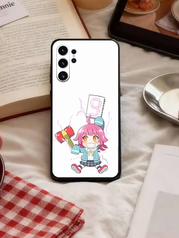 Love Live Tennoji Rina Phone Case For Samsung S26,S25,S24,S23,S22,S21,S20,Ultra,Plus,FE Black Soft Cover