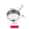 Stainless Steel Sieve Strainer Spoon for Liangxia, Liangyu, and Soups (2-Pack)