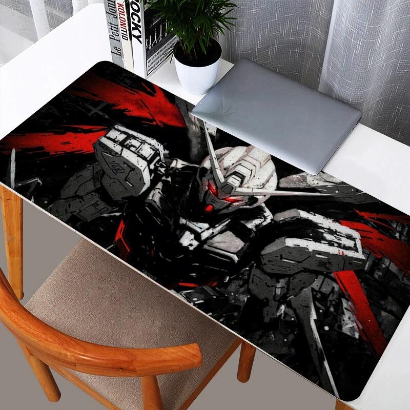 Mouse Pads Gundam Mouse Pad Large Gamer XXL Keyboard Desk Mouse Mat Carpet Rubber Tapis Souris Gaming Notbook Mousepad Gifts