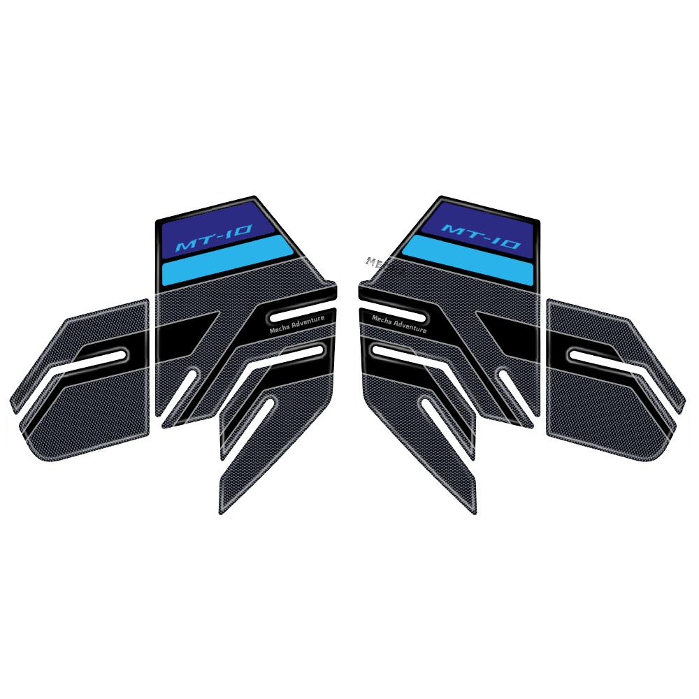 

Для Yamaha MT-10 MT10 SP 2022-3D наклейка из эпоксидной смолы, мотоциклетная накладка на бак, боковая наклейка с защитой от царапин E