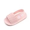 Baby Girls Sandals Ruffle Bowknot Premium Soft Sole Anti-Slip Open Toe Breathable Summer Outdoor First Walker Shoes Baby Sandals